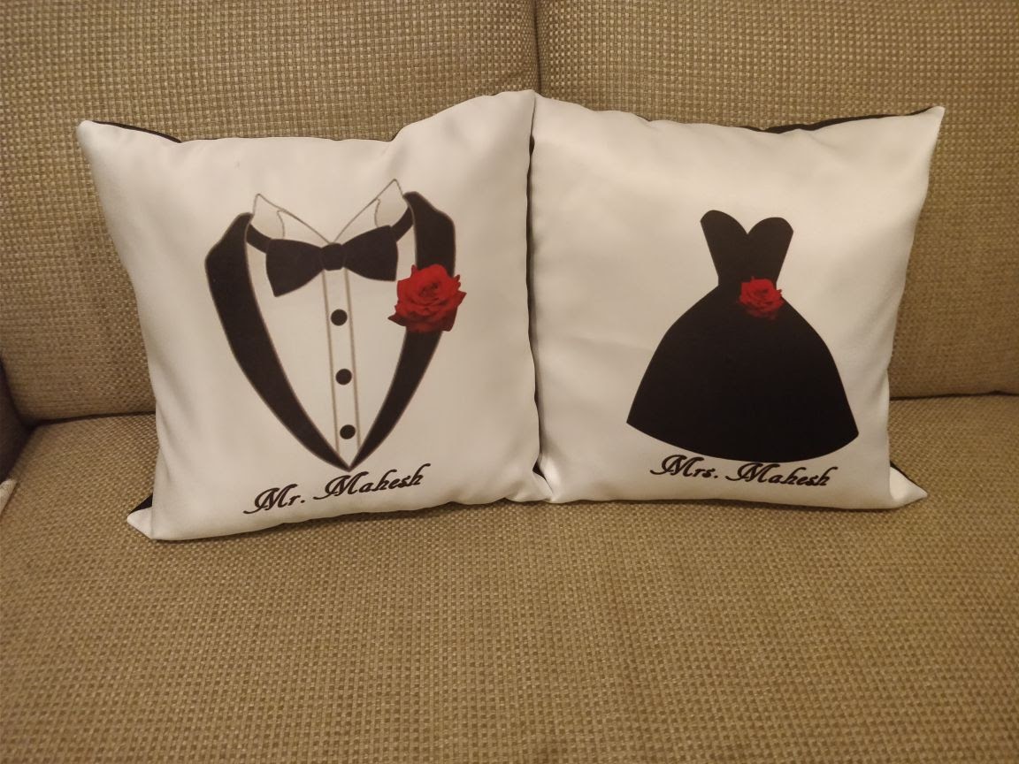 Personalized Wedding Cushions